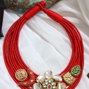 Jute necklace