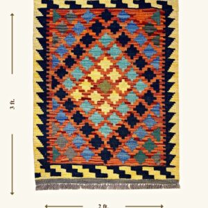 Home Decor - Handwoven Rugs -Maimana Kilim